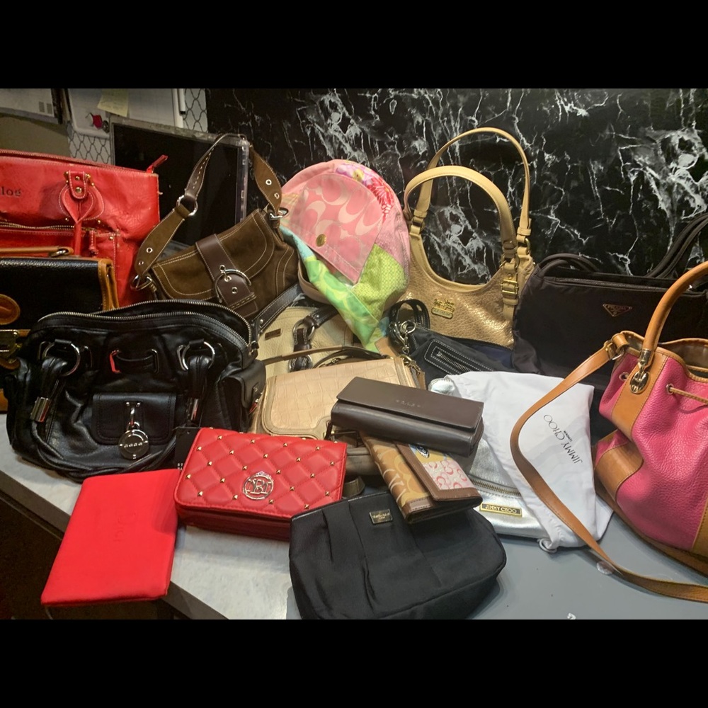 Huge designer purse bundle